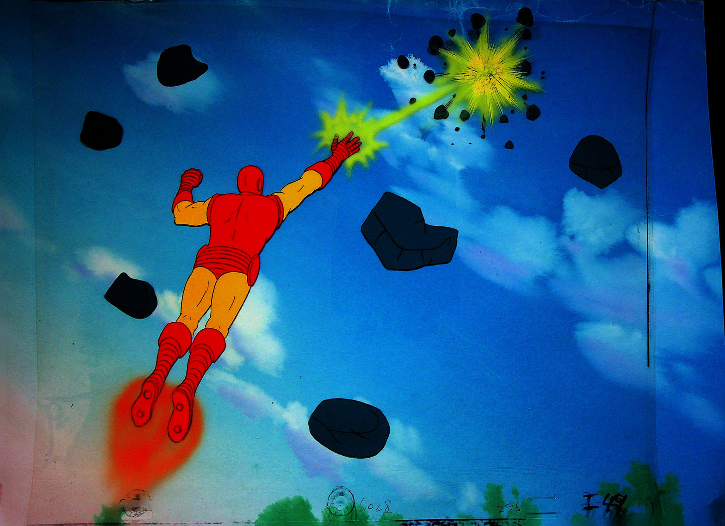 Spider-Man and His Amazing Friends 1981 Hand Painted Production Cel Ep 21 (Copy)