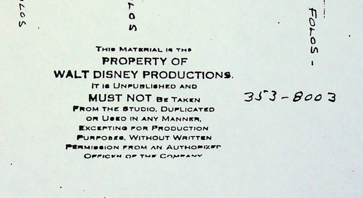 Chip and Dale Production Animation Model Pencil Copy