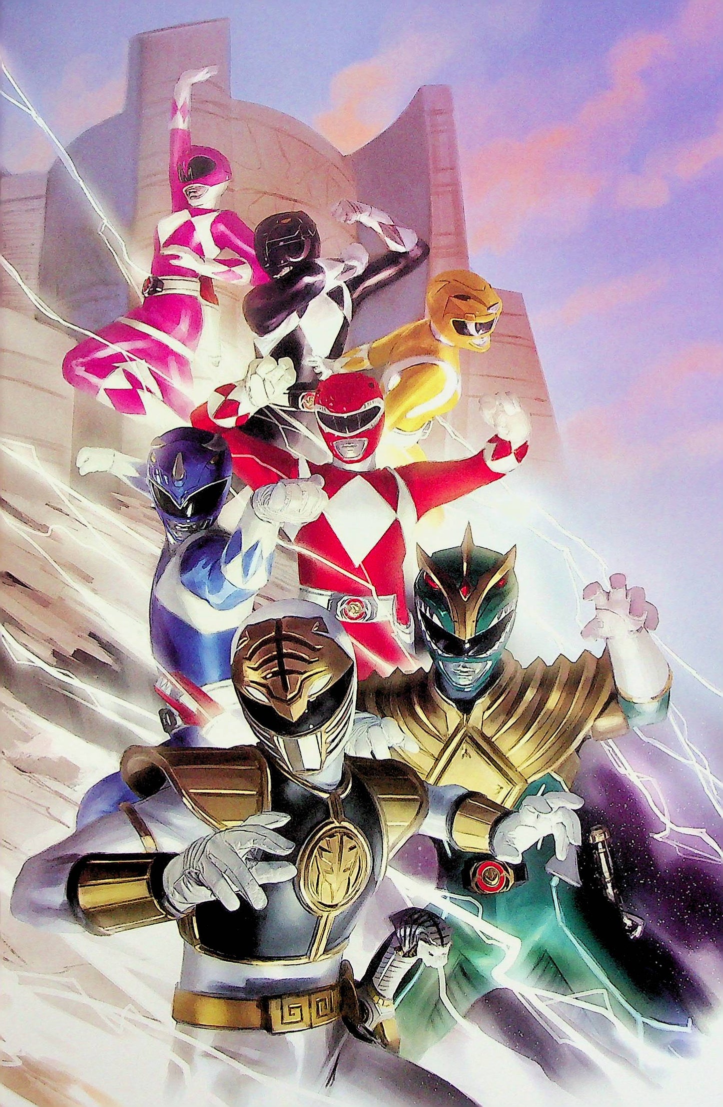 Mighty Morphin Power Rangers #100 Unlockable Variant 2022