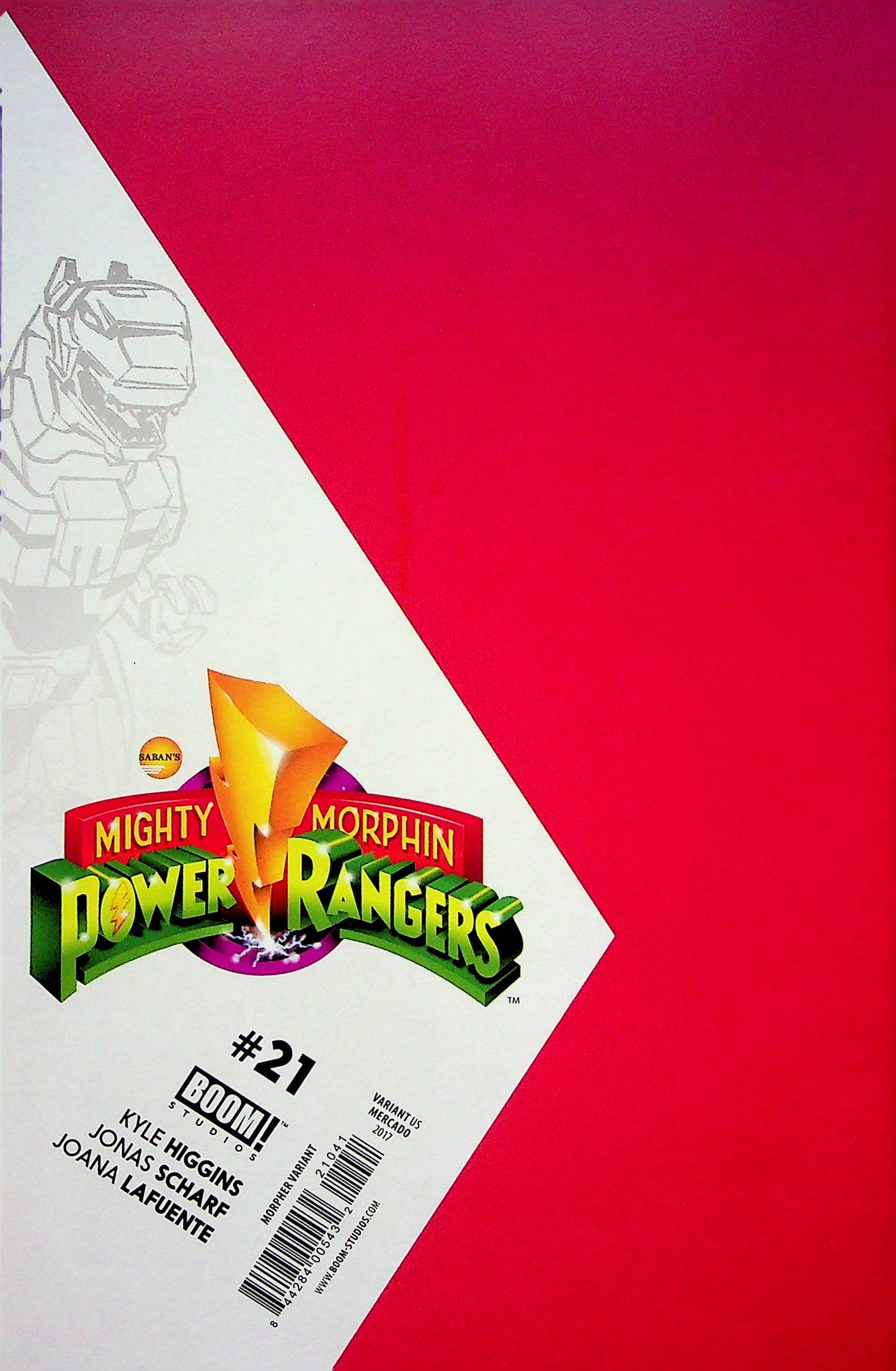 Mighty Morphin Power Rangers #21 MERCADO INCV