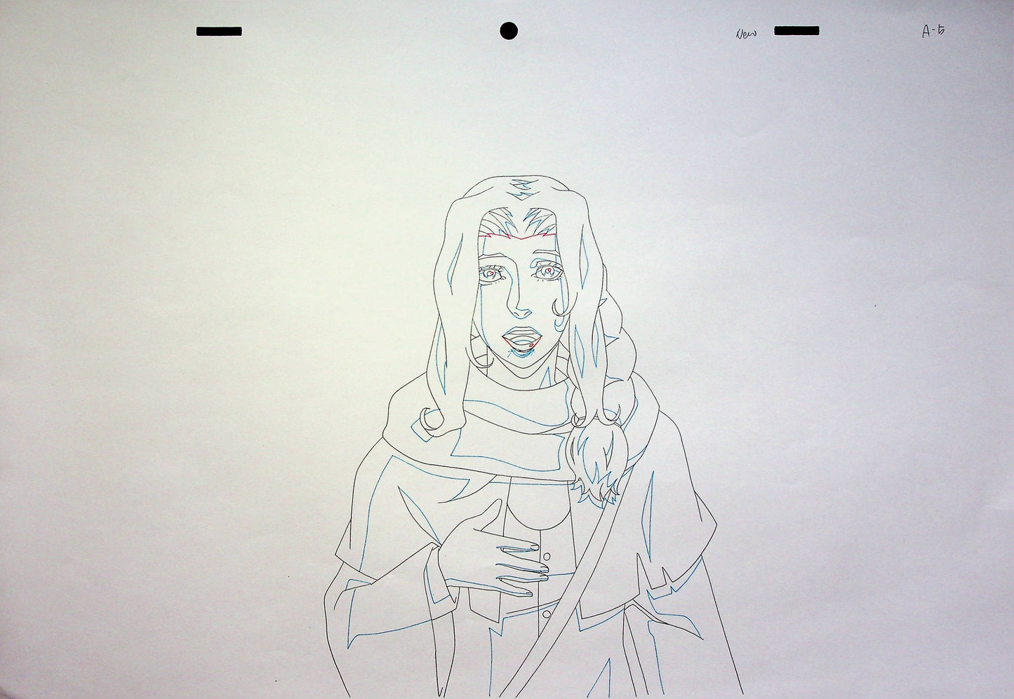 Castlevania TV Series Hand Drawn Production Pencil