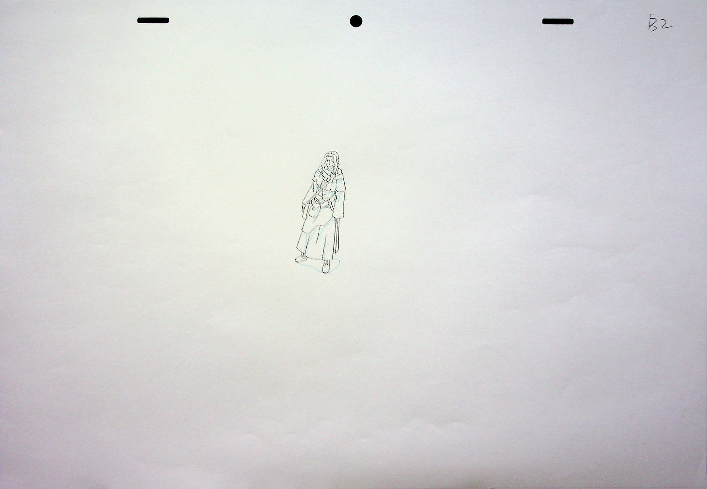 Castlevania TV Series Hand Drawn Production Pencil