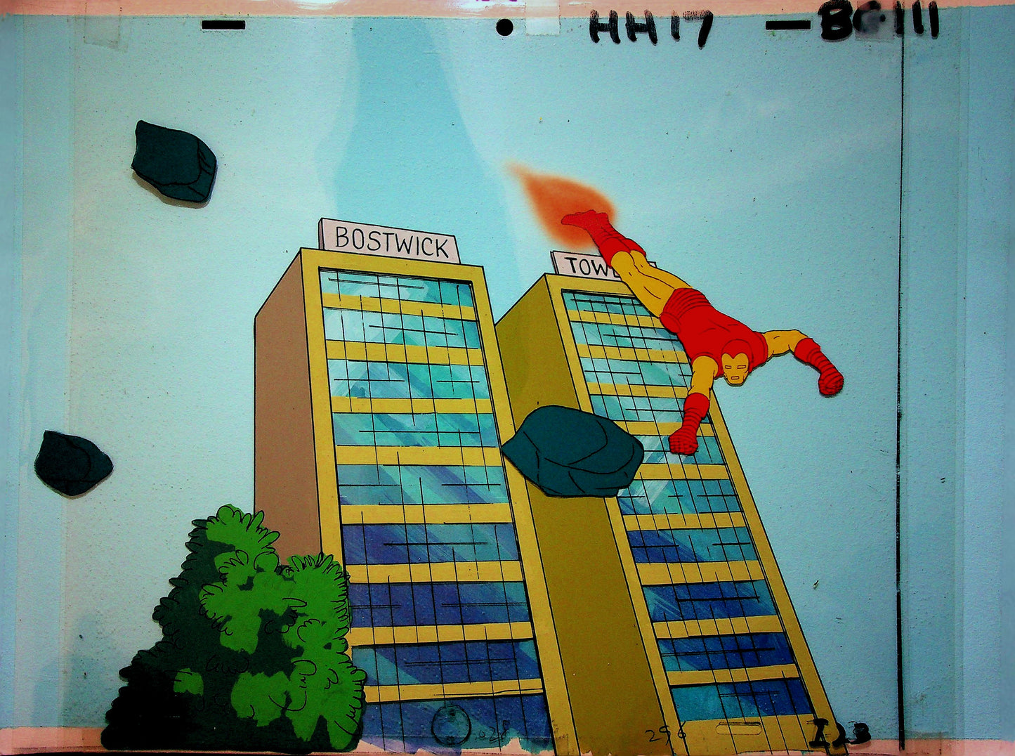 Spider-Man and His Amazing Friends 1981 Hand Painted Production Cel Ep 21