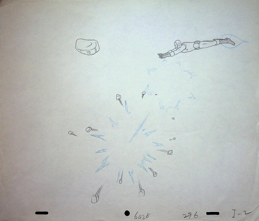Spider-Man and His Amazing Friends 1981 Hand-Drawn Animation Production Ep 21
