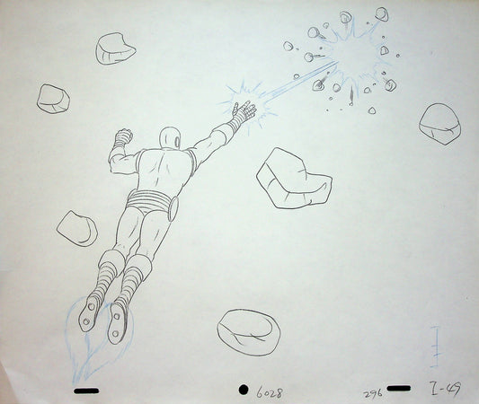 Spider-Man and His Amazing Friends 1981 Hand-Drawn Animation Production Ep 21