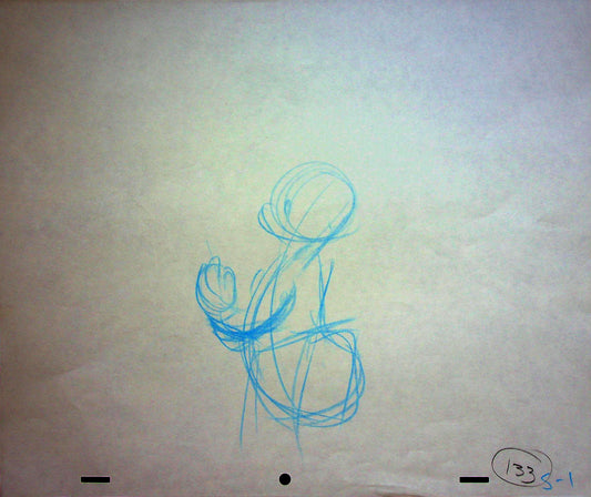 Donald Duck Production Hand Drawn Animation Pencil - Vintage Disney