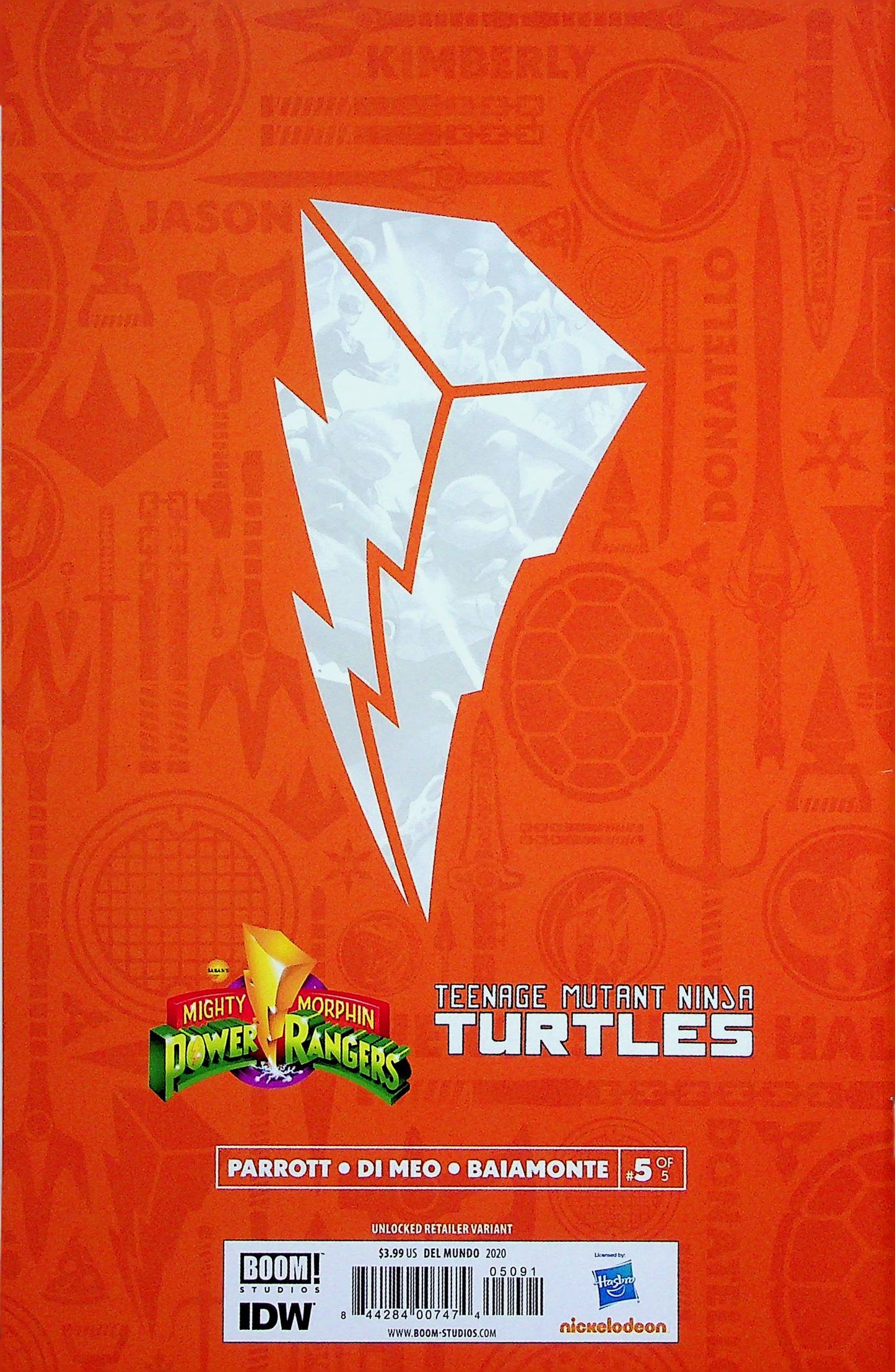 Mighty Morphin Power Rangers/ Teenage Mutant Ninja Turtles #5