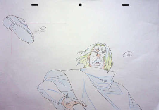 Castlevania TV Series Hand Drawn Production Pencil