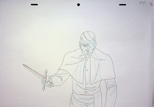 Castlevania TV Series Hand Drawn Production Pencil