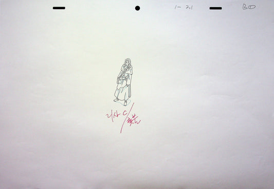 Castlevania TV Series Hand Drawn Production Pencil